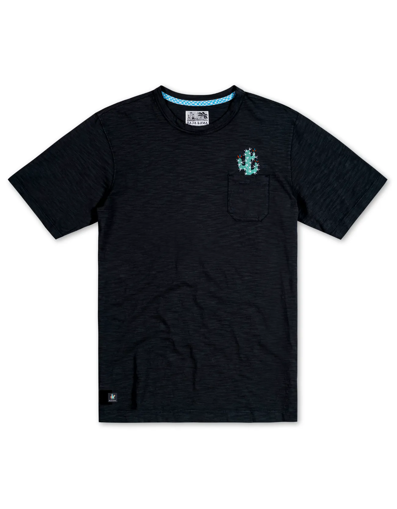 CACTUS - SLUB PIMA POCKET TEE sold by Baja Llama