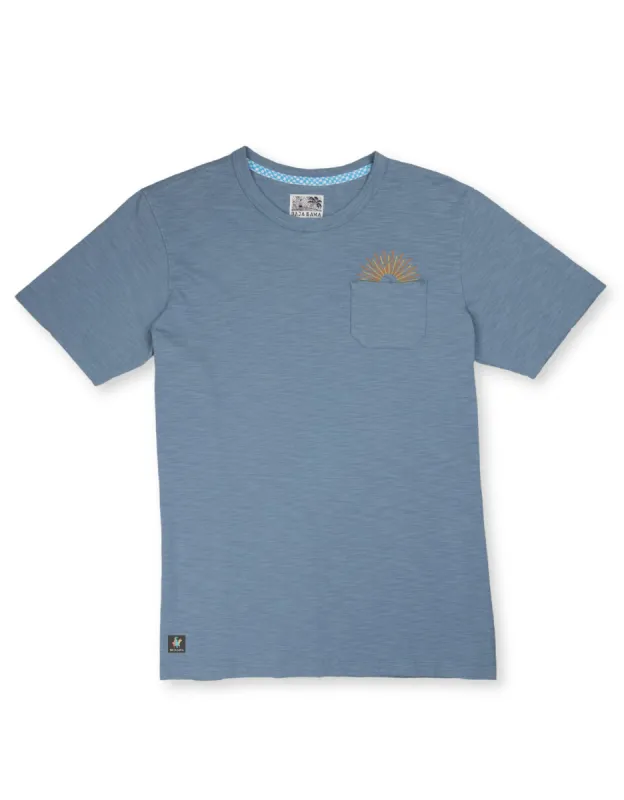 SUN DREAMS - SLUB PIMA POCKET TEE sold by Baja Llama