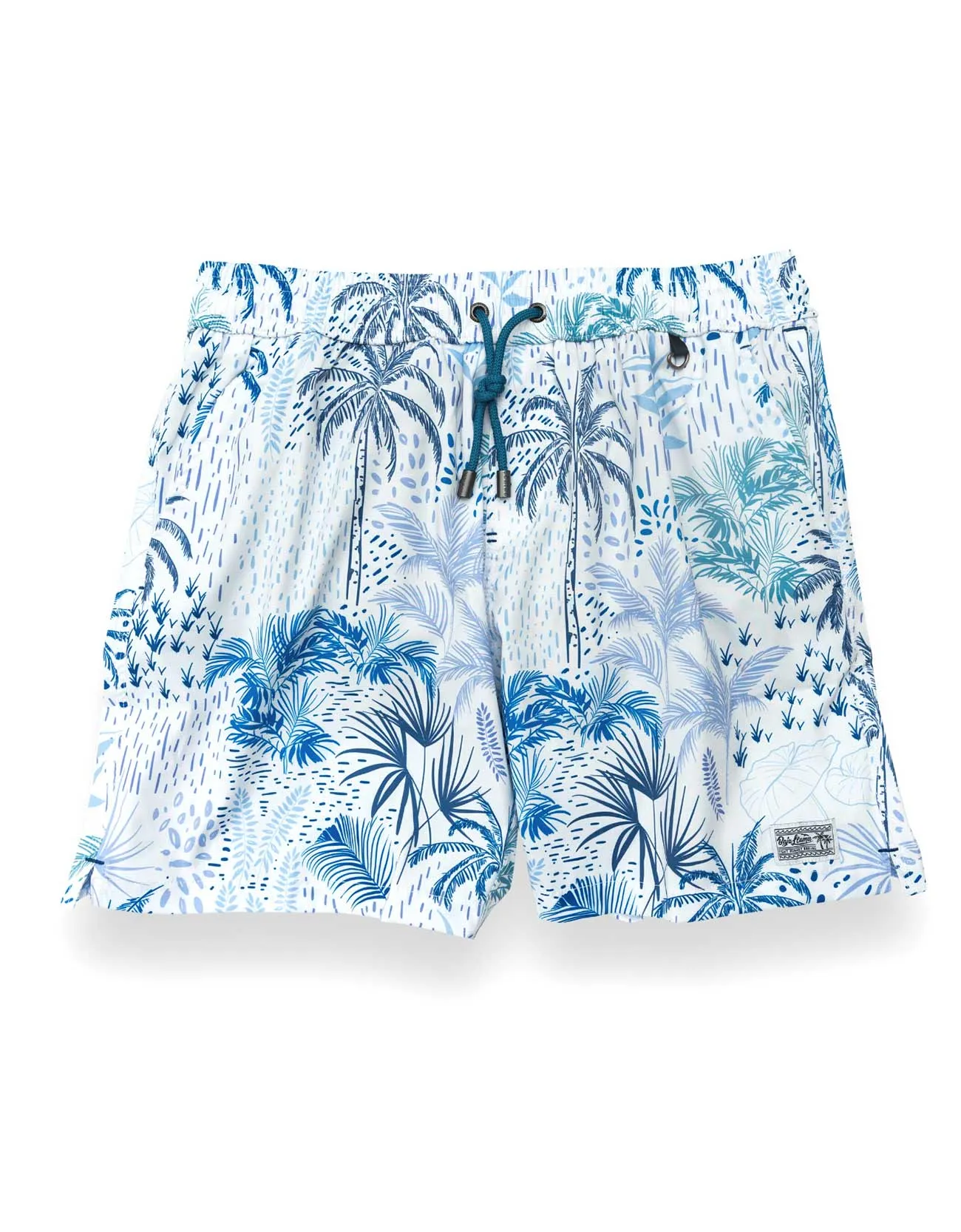 WHITE HOT TROPICS - STRETCH SWIMSUIT sold by Baja Llama