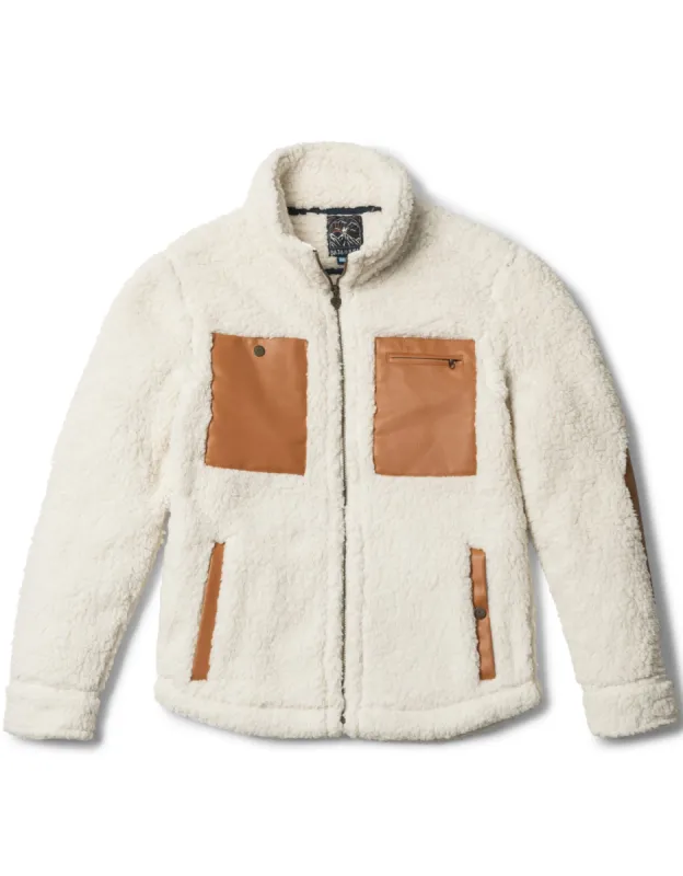 THE DEEP SHAG SHERPA - CREAM & TAN sold by Baja Llama