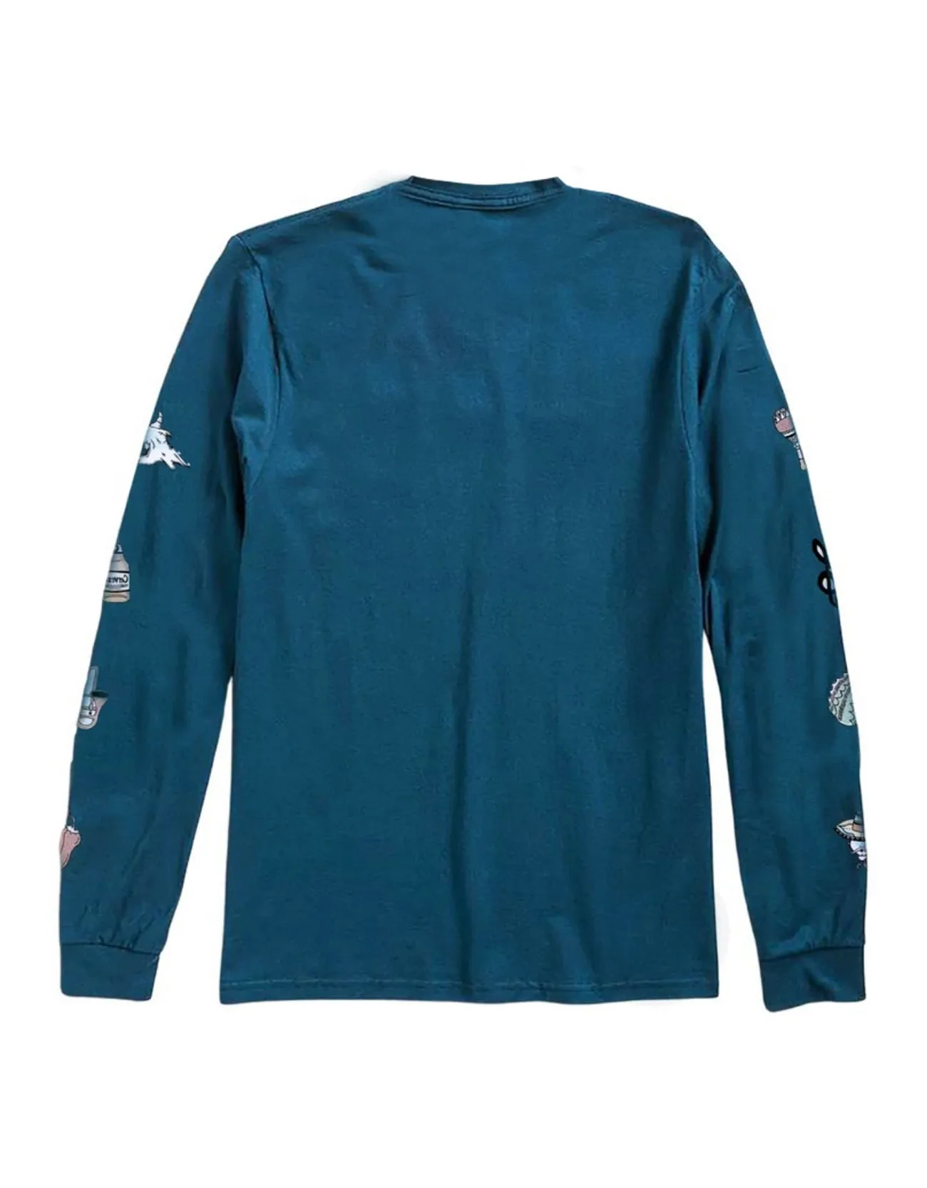 MUSTACHE MUSIC GANG LONG SLEEVE TEE sold by Baja Llama product image thumbnail 3