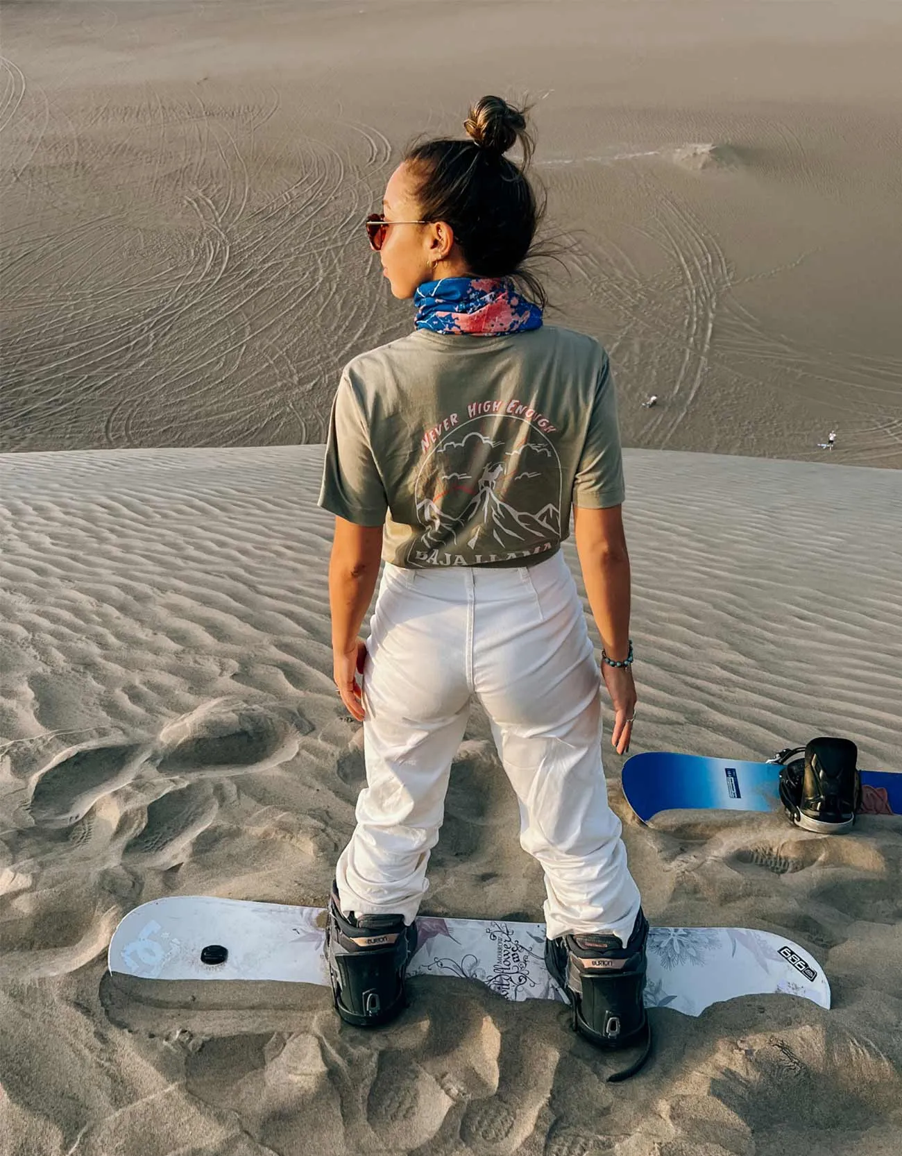 NEVER HIGH ENOUGH - PRIMO GRAPHIC TEE sold by Baja Llama product image thumbnail 2