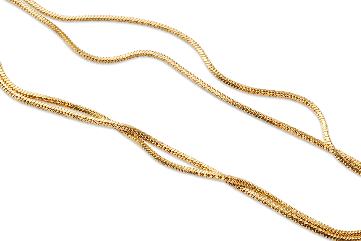 Double Chain Anklet - Gold sold by beek product image thumbnail 3