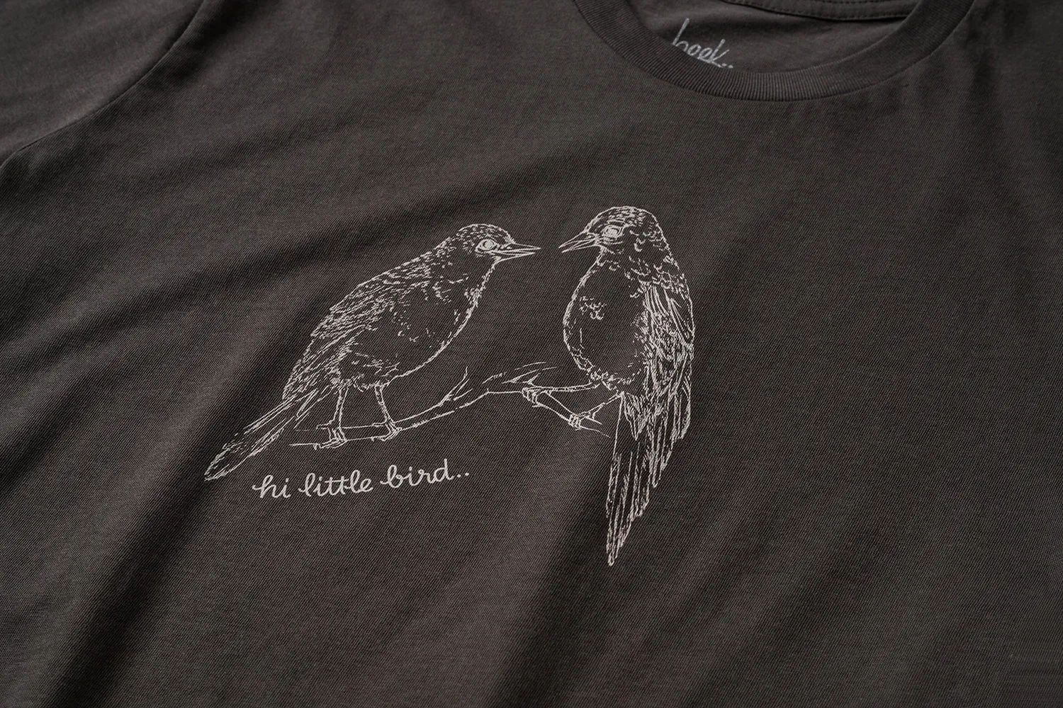 Feather Tee - Vintage Black sold by beek product image thumbnail 2