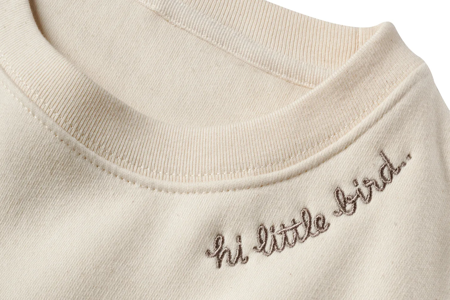 Little Bird Sweatshirt - Vintage White sold by beek product image thumbnail 3