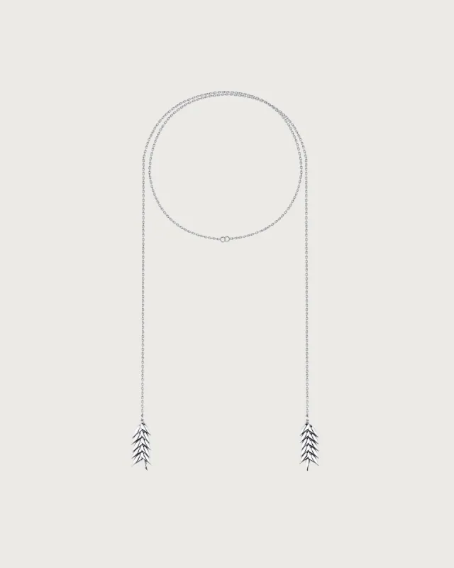 Довгий кулон Колосок made by Bevza