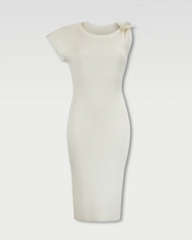 Asymmetric Knee Lengths Dress made by Bevza