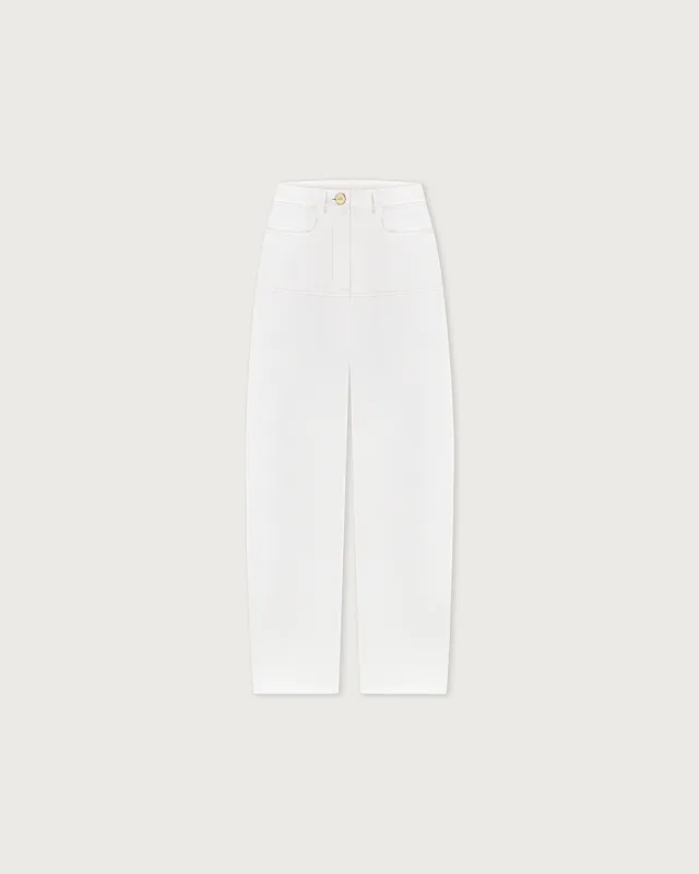 BALLOON ANKLE LENGTH JEANS sold by Bevza