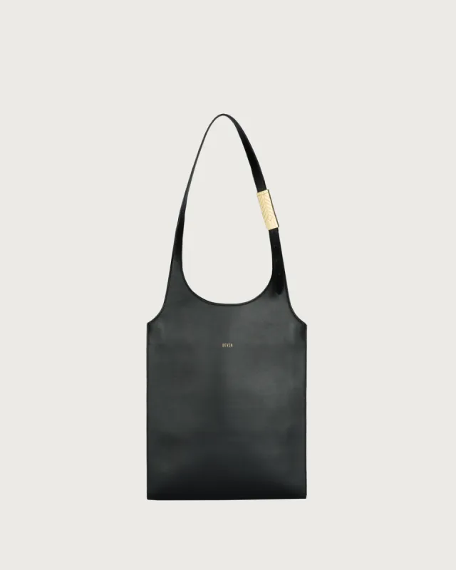 【関税&送料込】Vivienne Westwood Bag Sibyl Vivienne Westwood Sibyl Silk Leather Shoulder Bag - Black