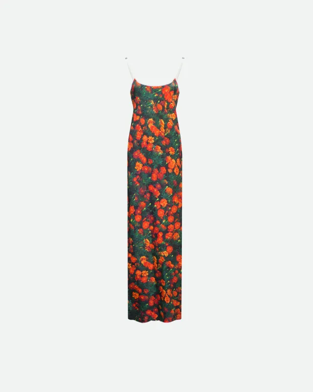 MARIGOLD SLIP DRESS made by Bevza