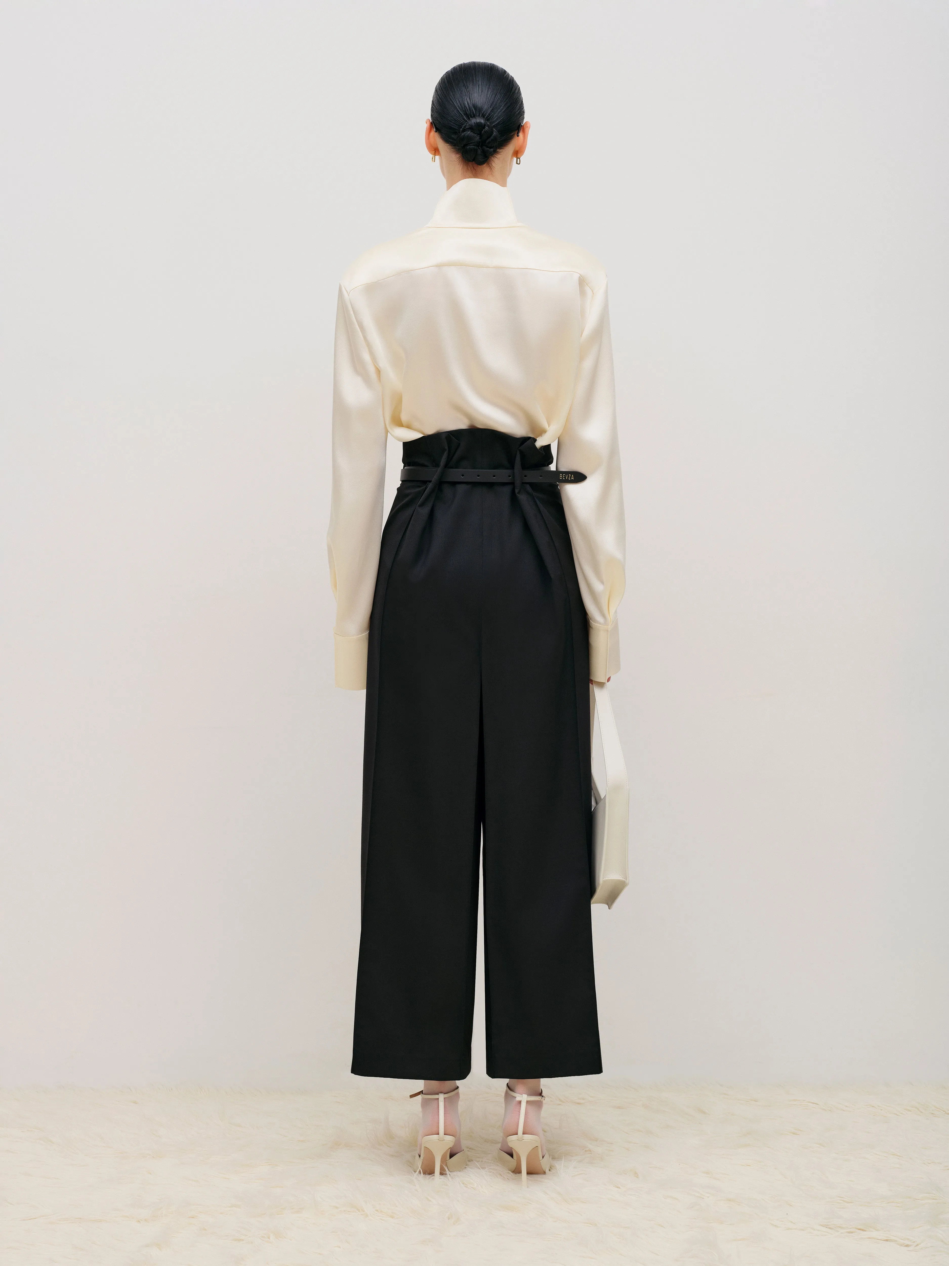 Блуза зі стійкою-коміром sold by Bevza product image thumbnail 4