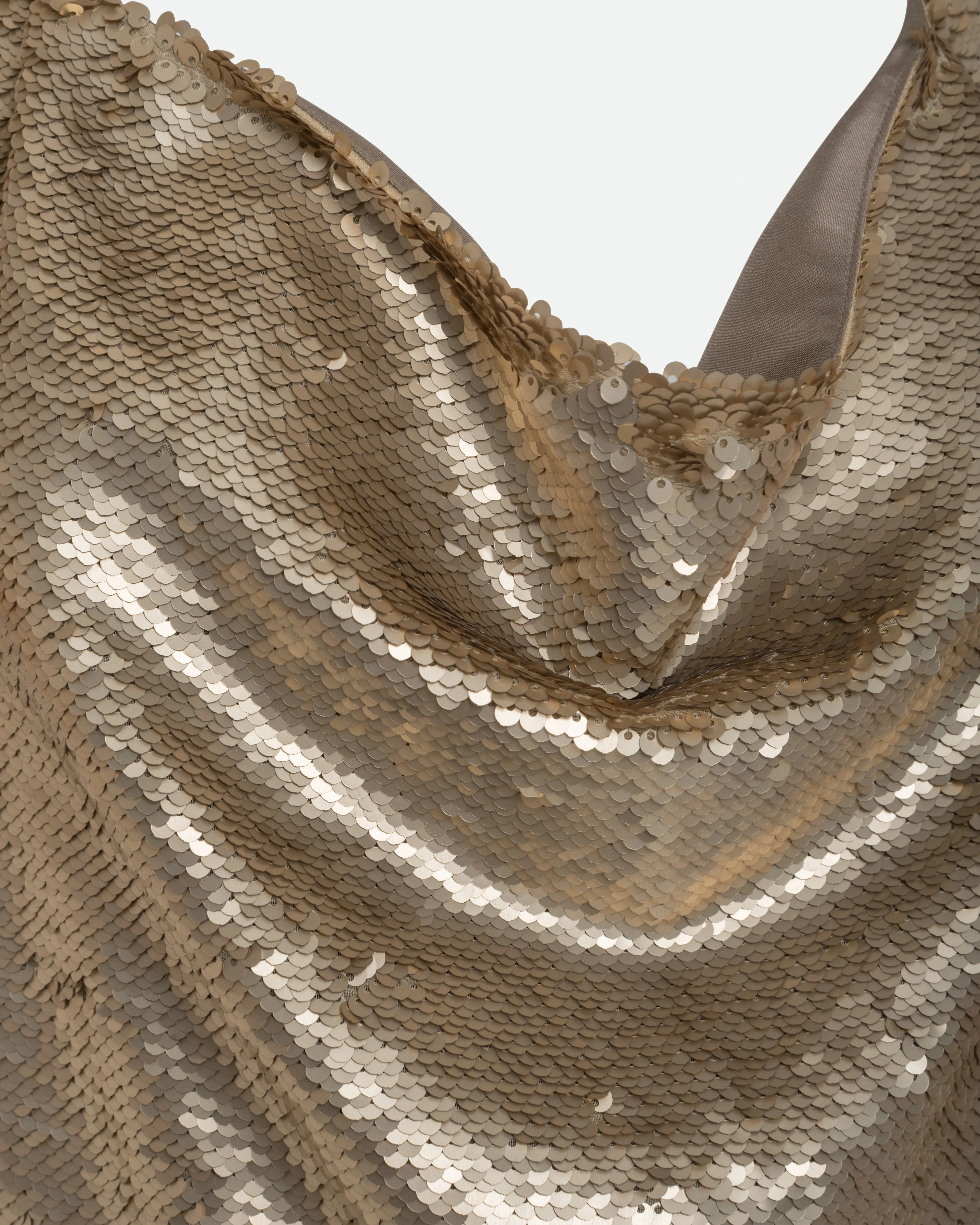 SEQUINED APRON MAXI DRESS sold by Bevza product image thumbnail 5