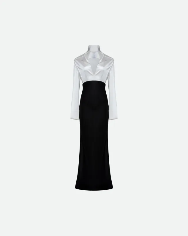 Сукня зі стійким коміром made by Bevza