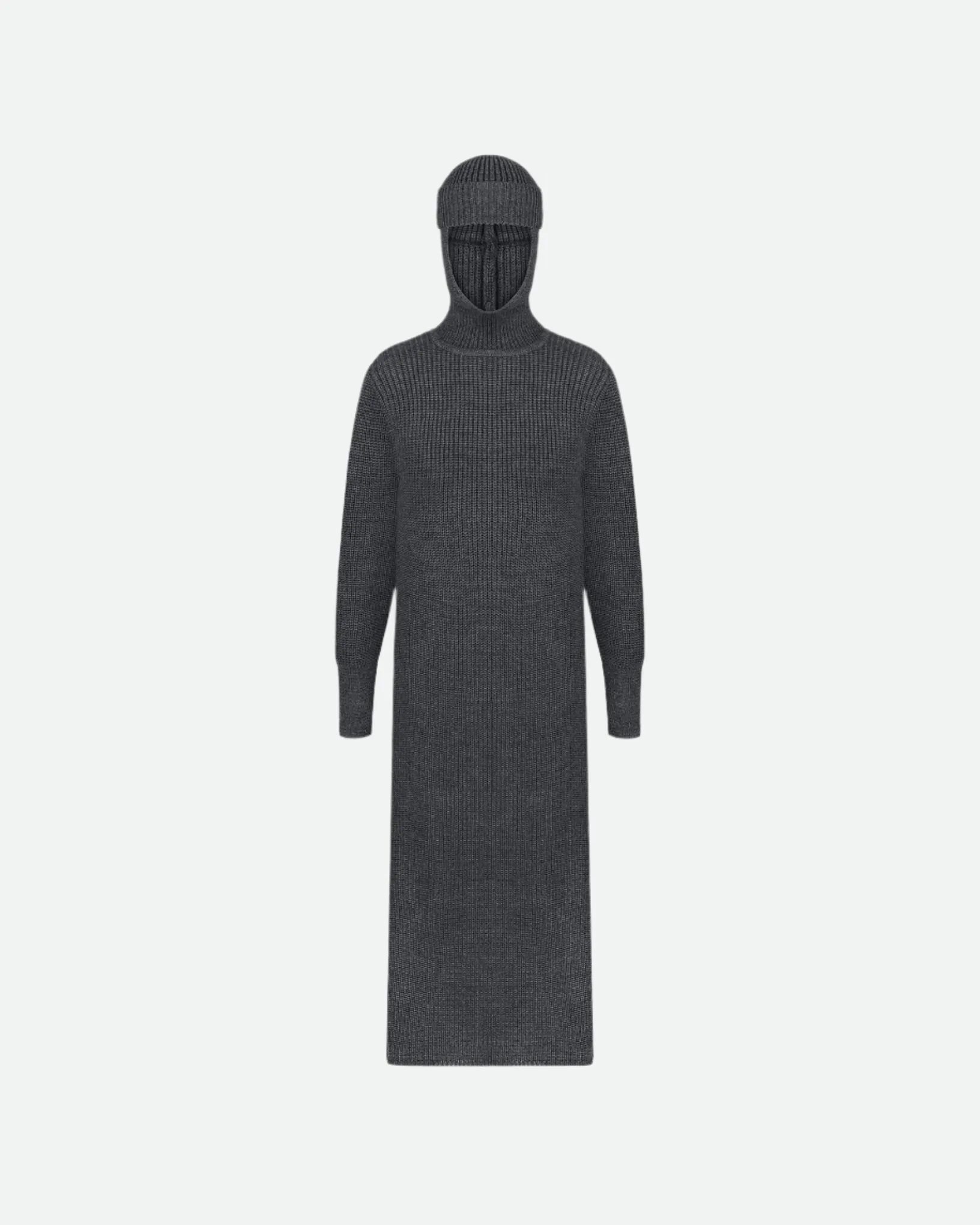 Knyahynya knee-length balaclava dress sold by Bevza
