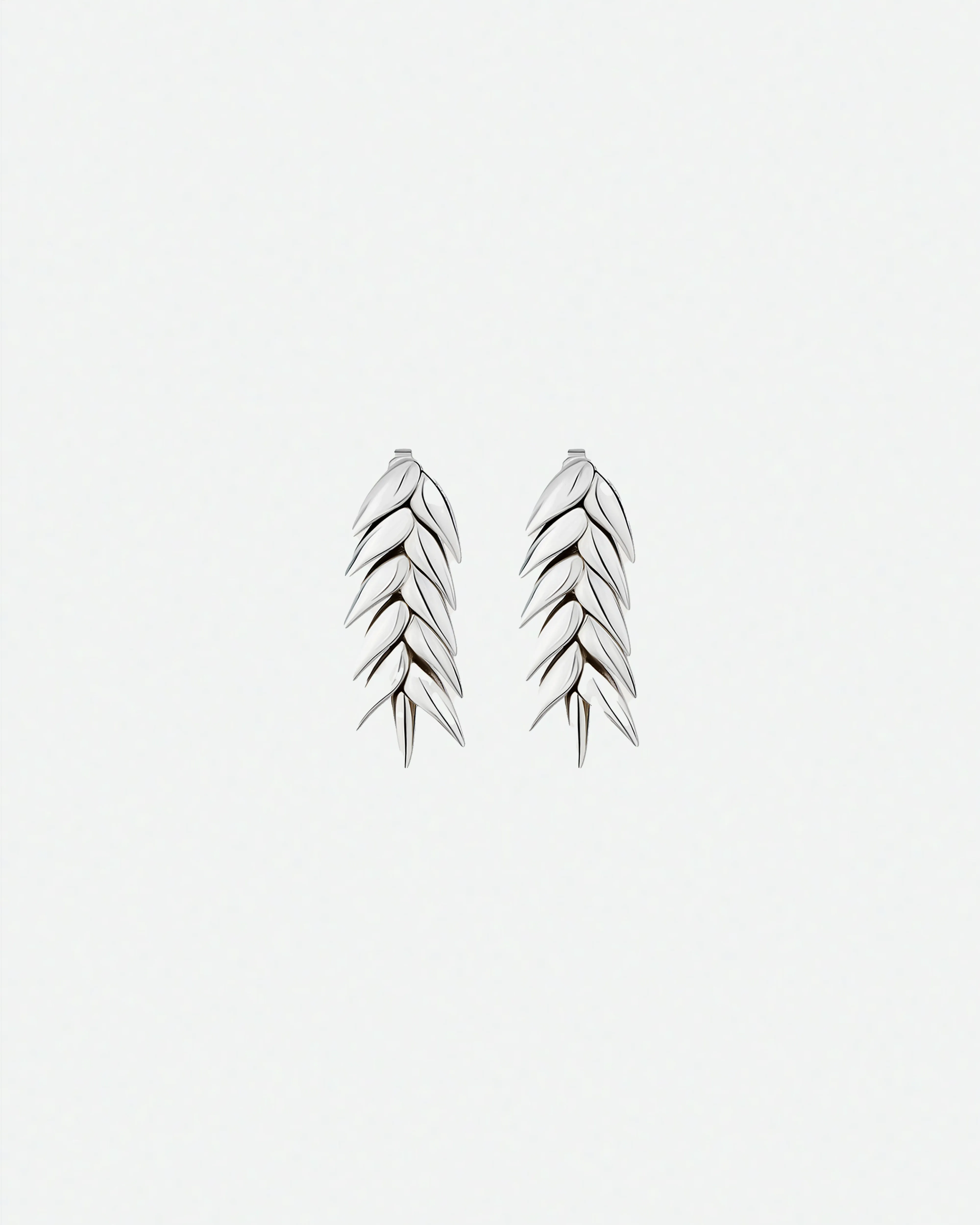 SPIKELET SHORT EARRINGS sold by Bevza