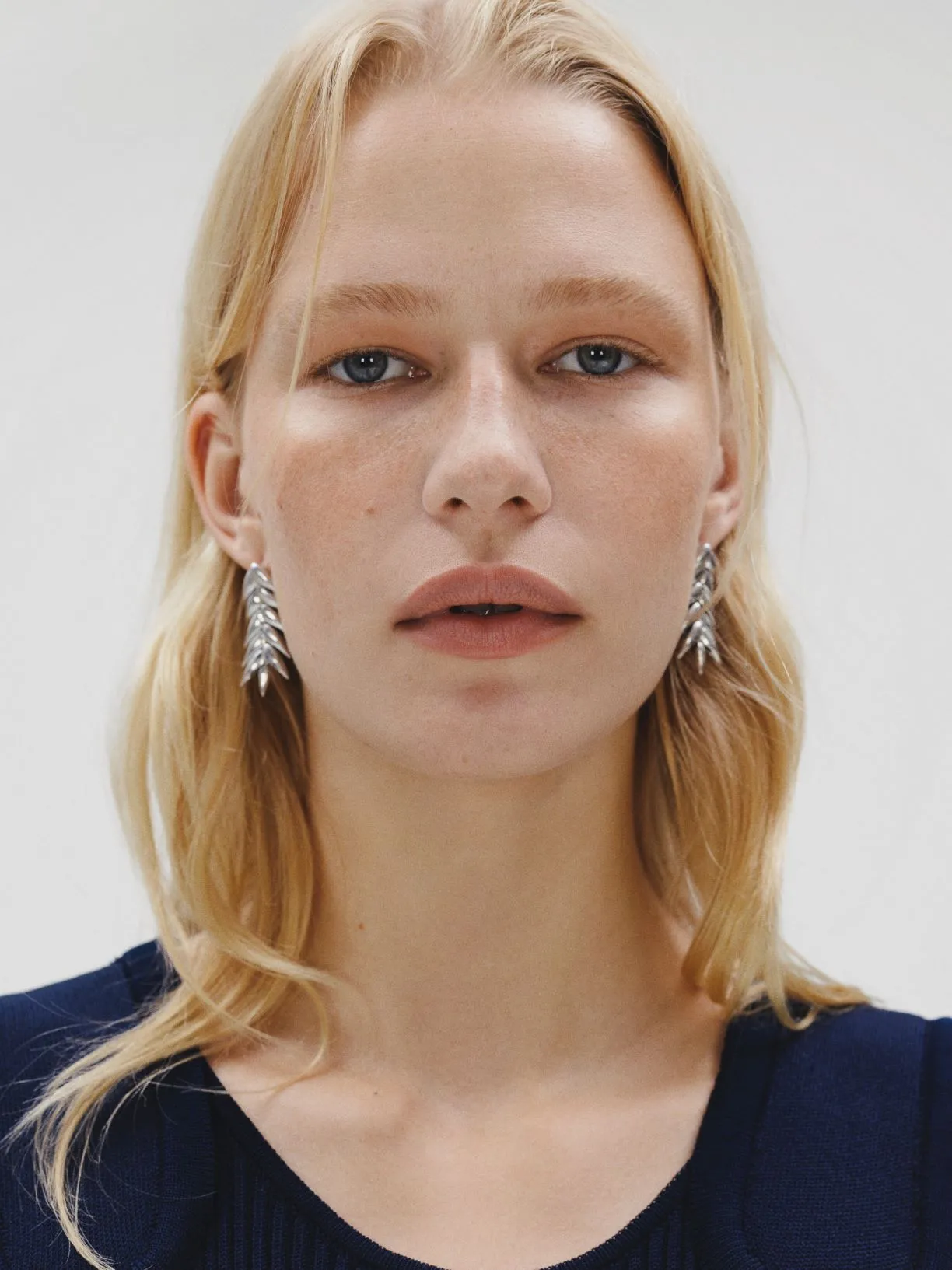 SPIKELET SHORT EARRINGS sold by Bevza product image thumbnail 2