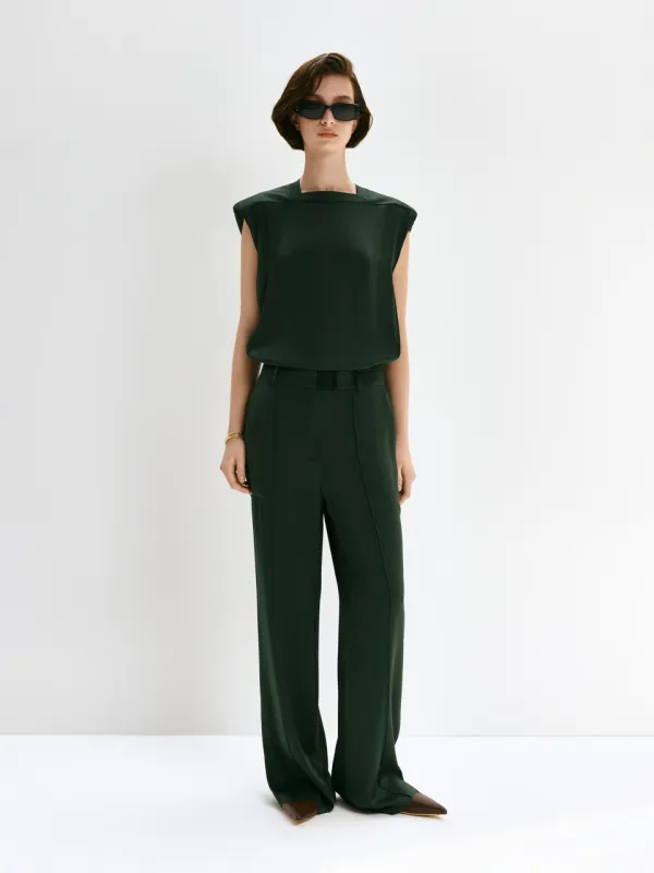 Брюки з бра застібкою sold by Bevza