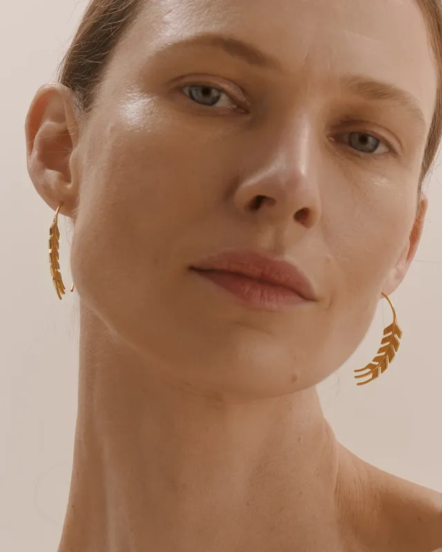 Тонкі хупси Колосок (Pre-Order) made by Bevza