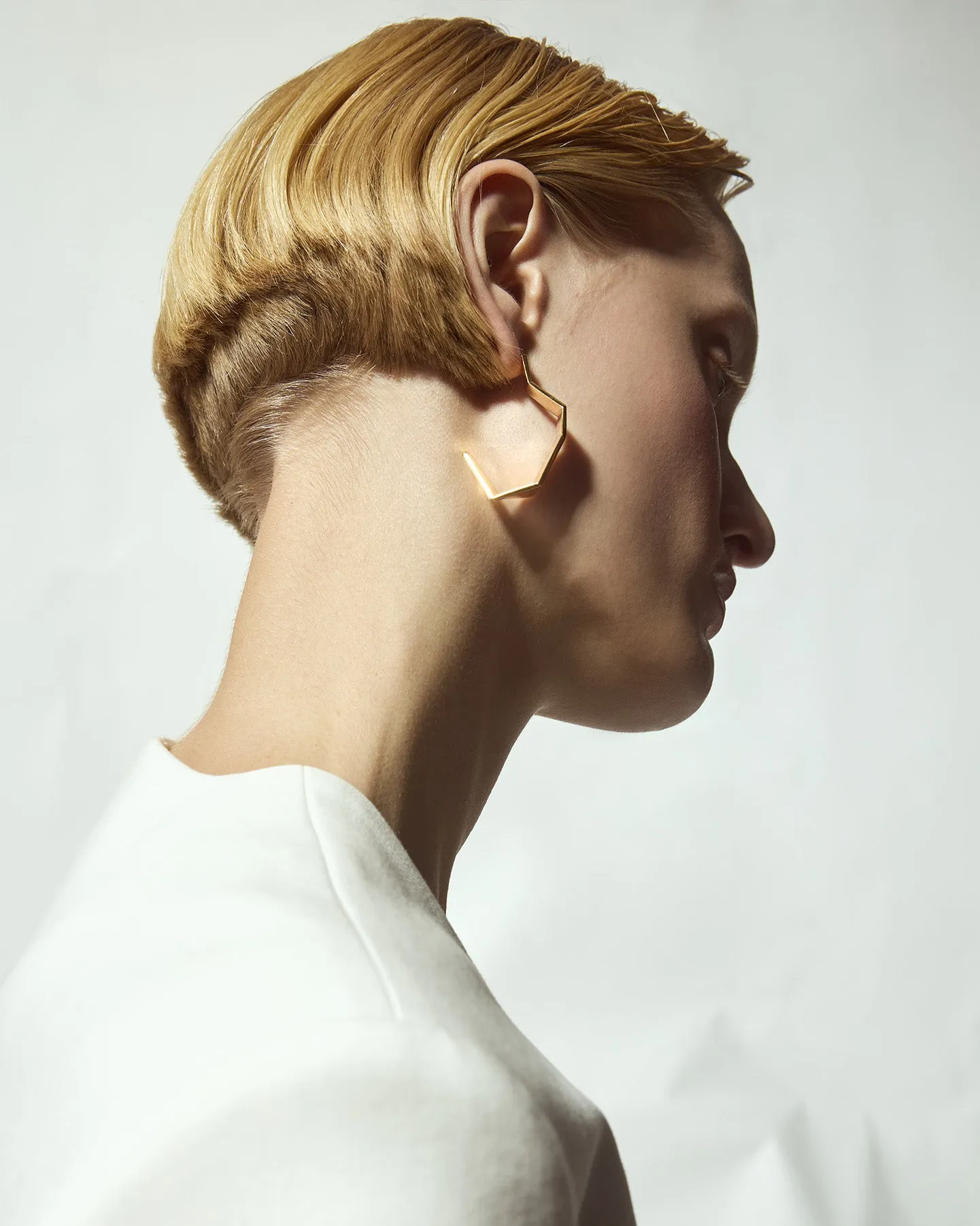 СКУЛЬПТУРНІ СЕРЕЖКИ sold by Bevza product image thumbnail 2