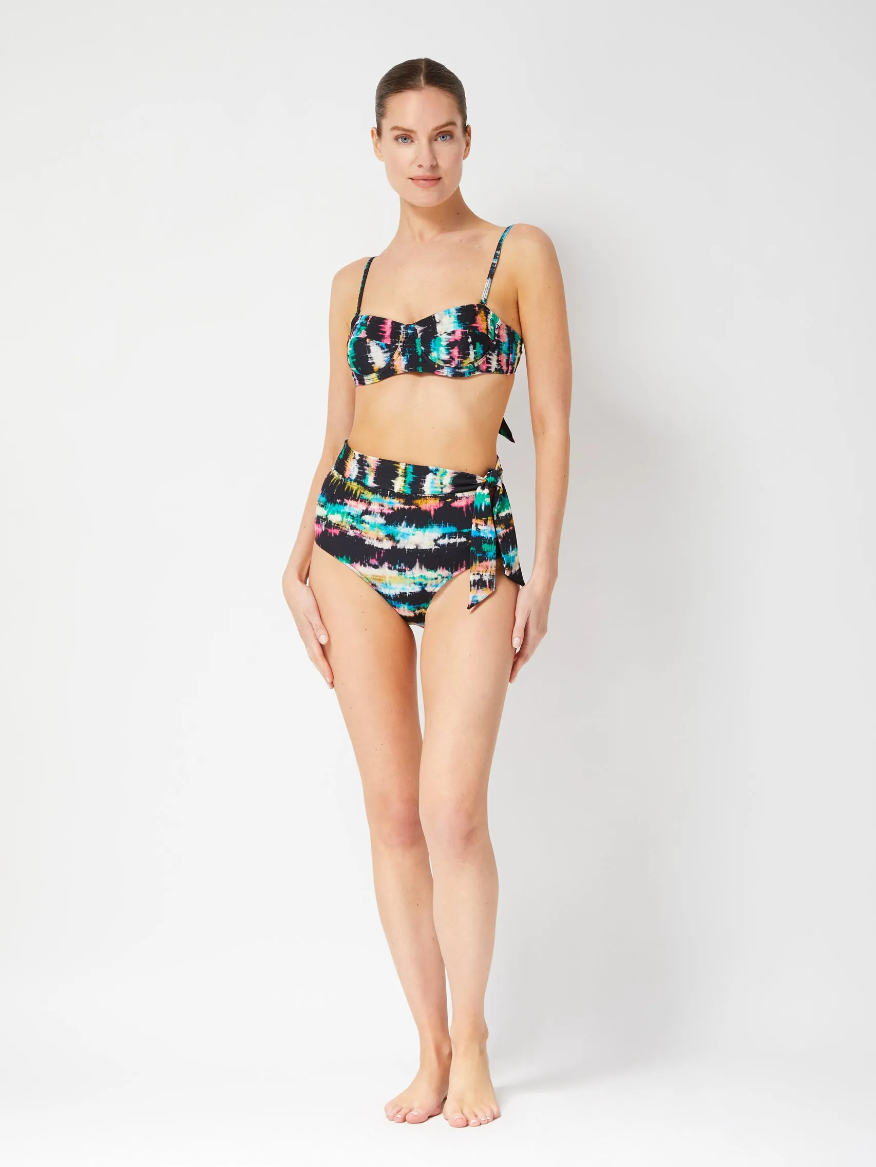 Side Tie High Waist Bottom Bimini Sky sold by Change of Scenery product image thumbnail 2