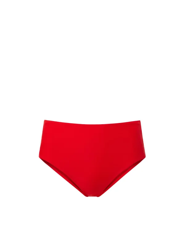 Classic Midrise Bottom Cherry Red sold by Change of Scenery