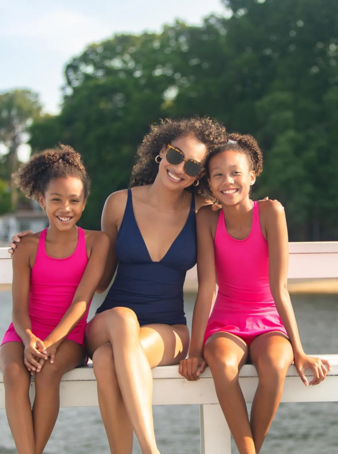 Niki One Piece Navy Satin sold by Change of Scenery product image thumbnail 3