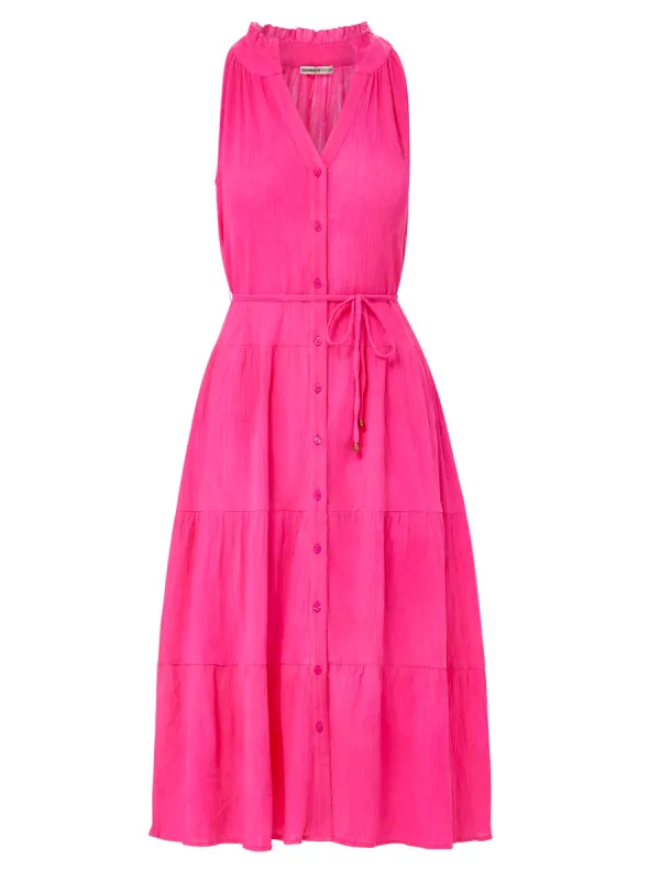 Tracy Dress Shocking Pink sold by Change of Scenery