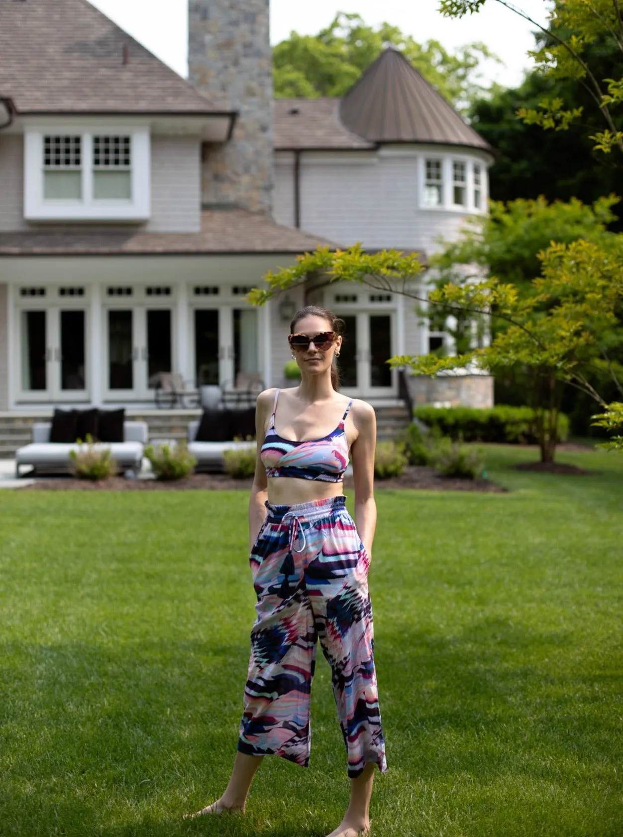 Brooke Pants Mosaic sold by Change of Scenery product image thumbnail 3