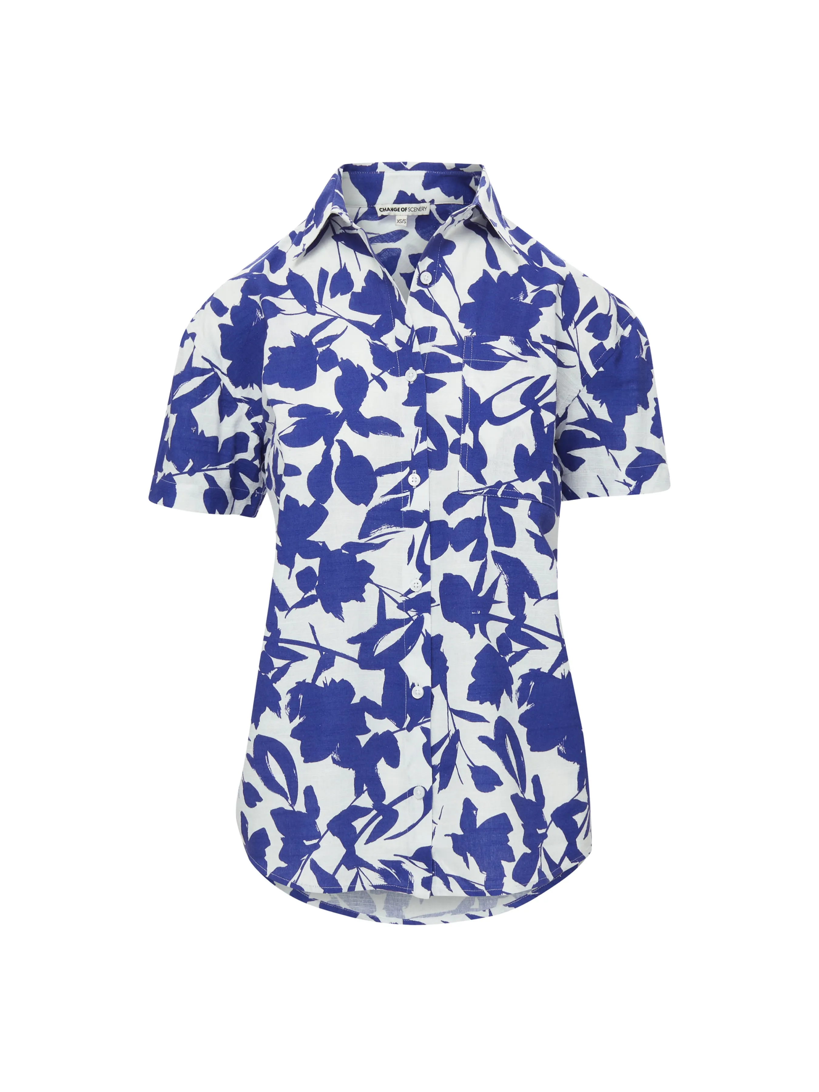 Michelle Shirt In Moraea Garden sold by Change of Scenery