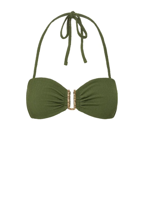 Cindy Top Olive Texture sold by Change of Scenery