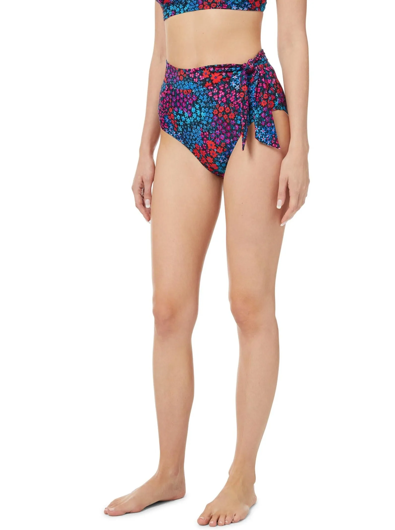 Side Tie High Waist Bottom In Bloom sold by Change of Scenery product image thumbnail 4