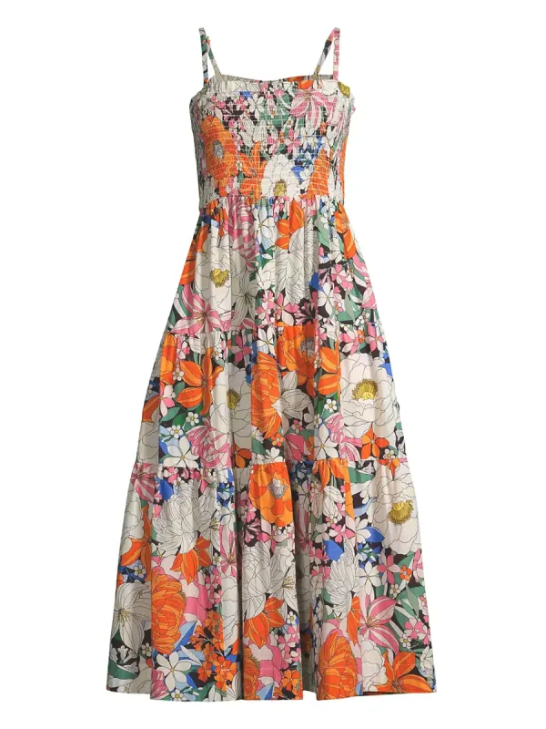 Kristen Dress Tropical Garden sold by Change of Scenery