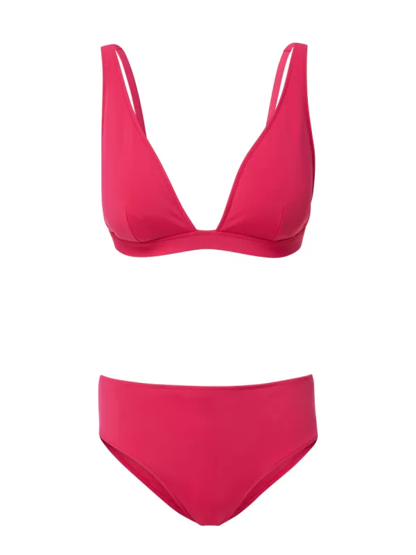 Jessica Top + Classic Midrise Bottom in Fuchsia sold by Change of Scenery