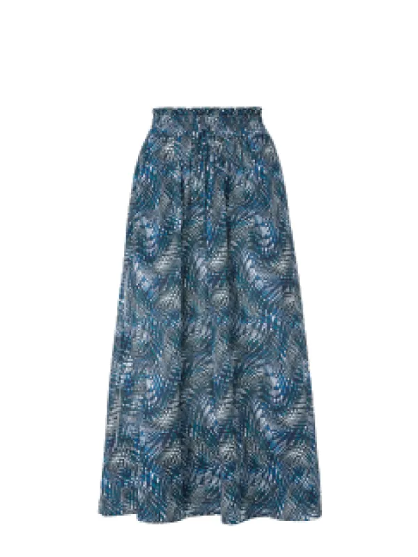Rachel Skirt Abstract Wave sold by Change of Scenery