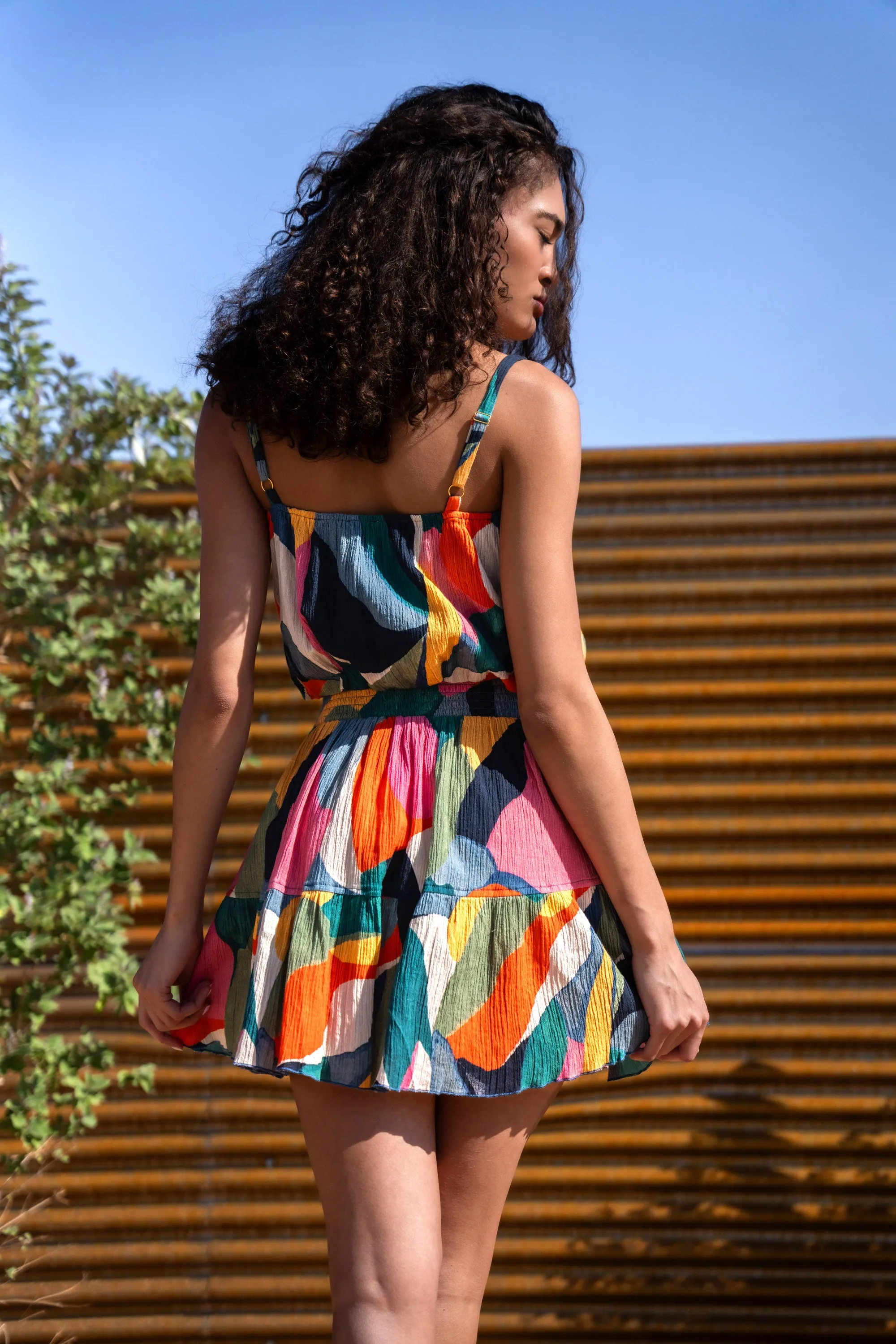 Dani Top In Carta Colorblock sold by Change of Scenery product image thumbnail 4