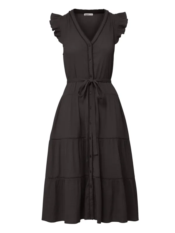 Emily Dress In Black sold by Change of Scenery