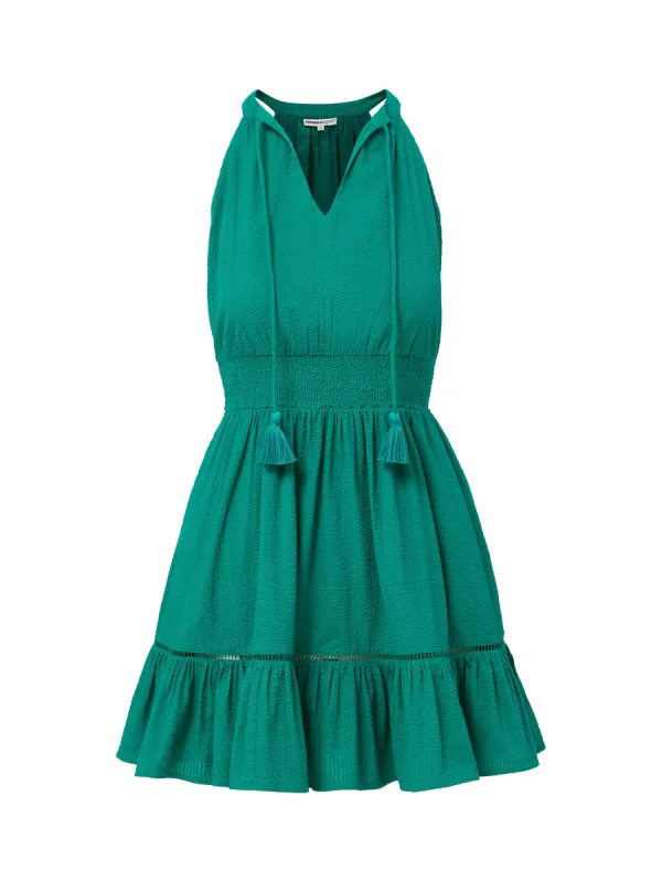 Emma Dress In Emerald sold by Change of Scenery