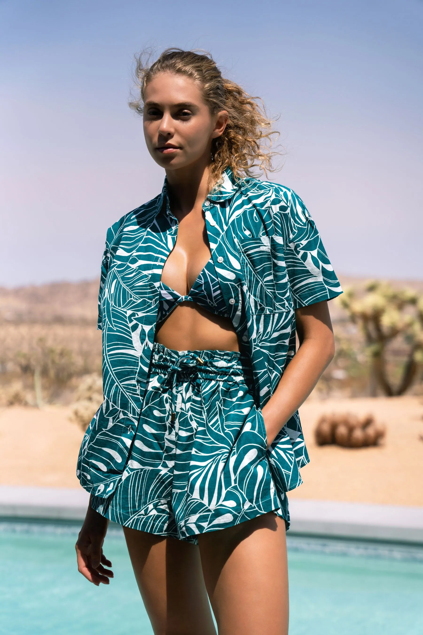 Michelle Shirt In Isle of Palms sold by Change of Scenery product image thumbnail 3