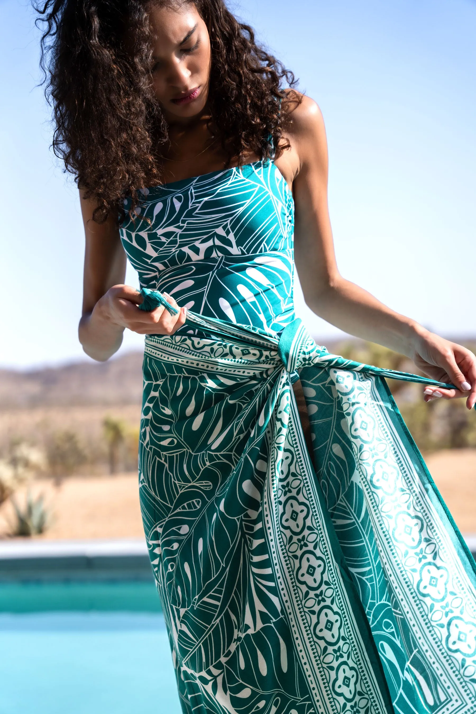 Jori One Piece In Isle of Palms sold by Change of Scenery product image thumbnail 5