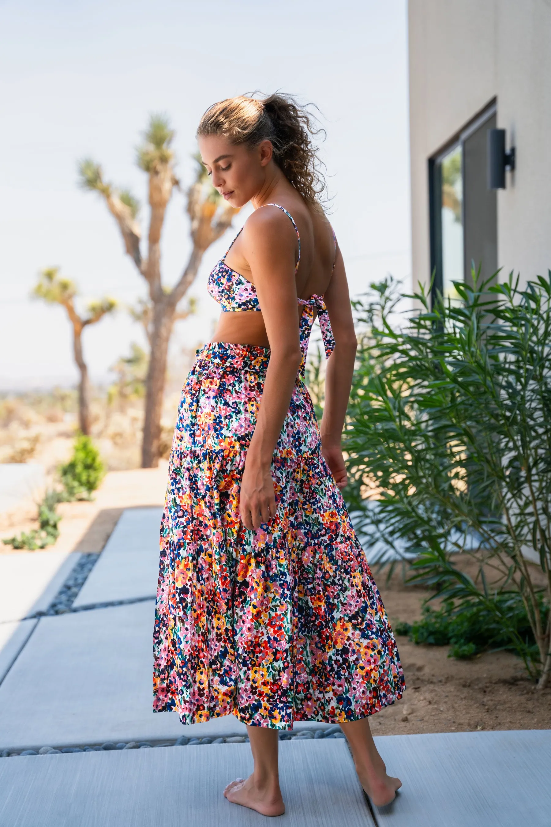 Jenni Skirt In Painted Petals sold by Change of Scenery product image thumbnail 5