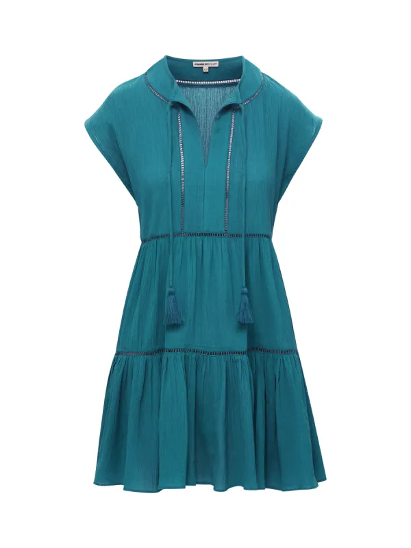 Gari Dress In Jungle Green sold by Change of Scenery