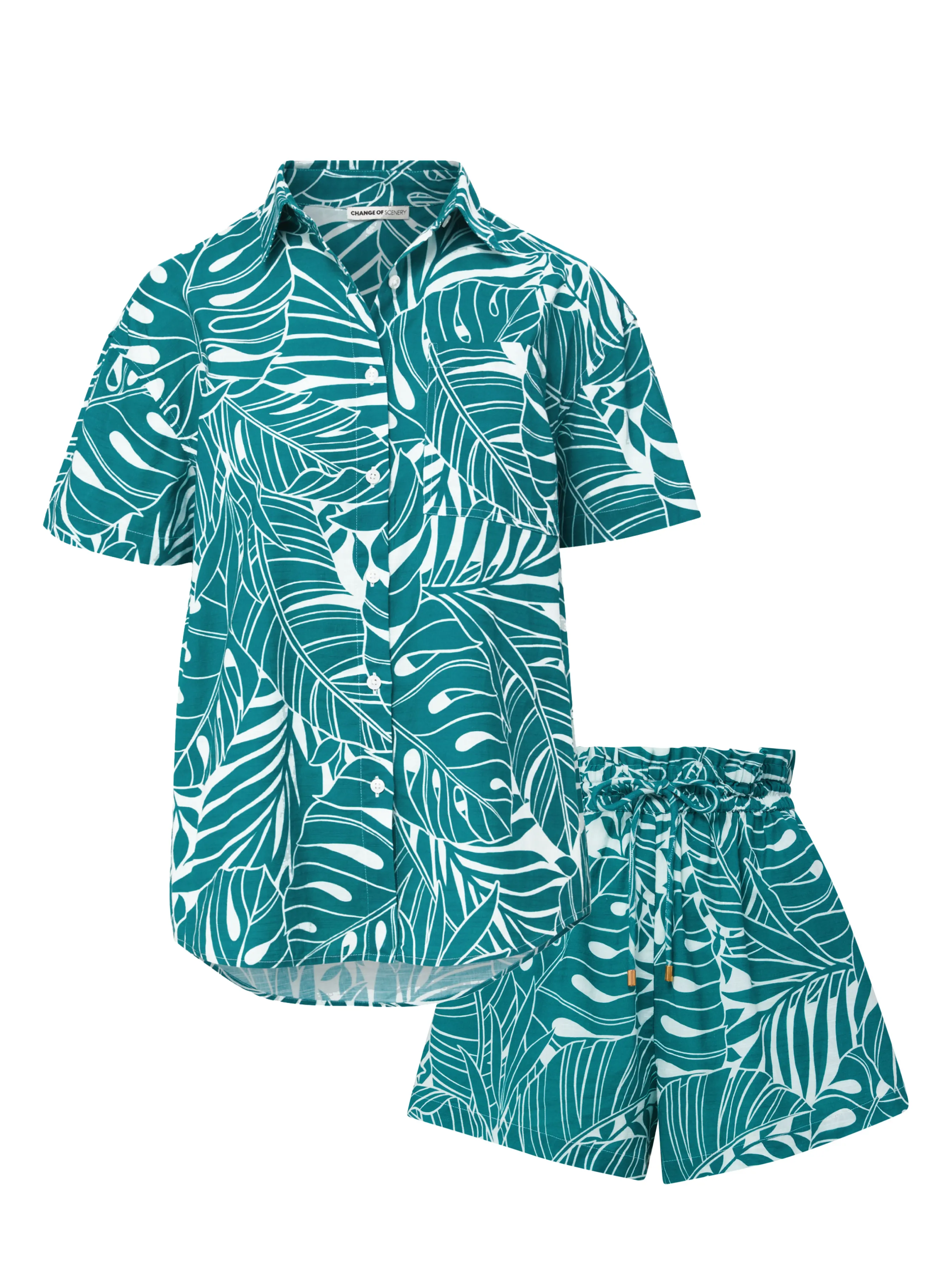 Michelle Top + Vicki Shorts Set in Isle of Palms sold by Change of Scenery