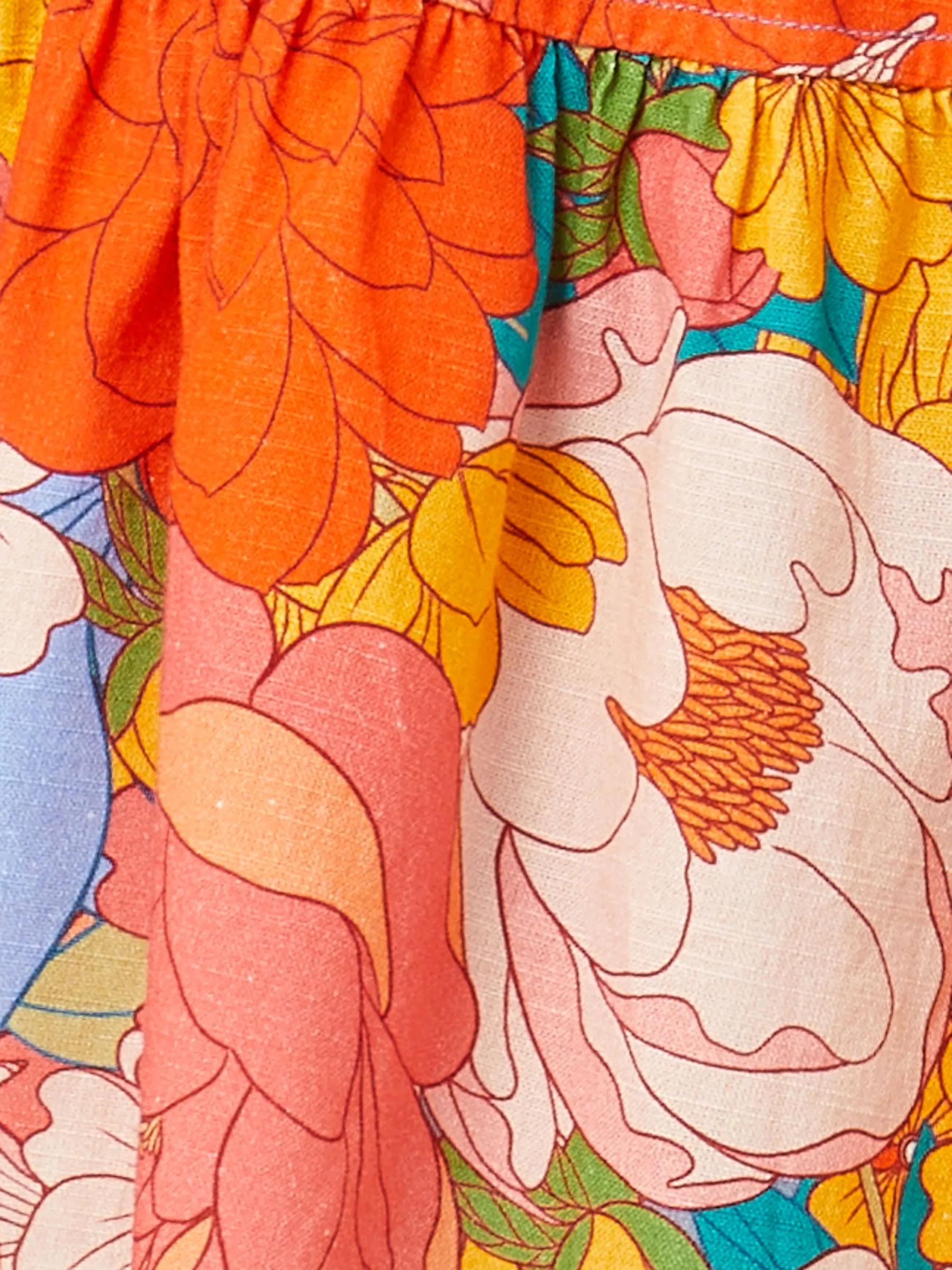 Dani Top + Izzy Skirt Set in Zinnia Fields sold by Change of Scenery product image thumbnail 5