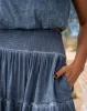 Dani Top In Stonewash sold by Change of Scenery