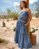 Dani Top In Stonewash sold by Change of Scenery