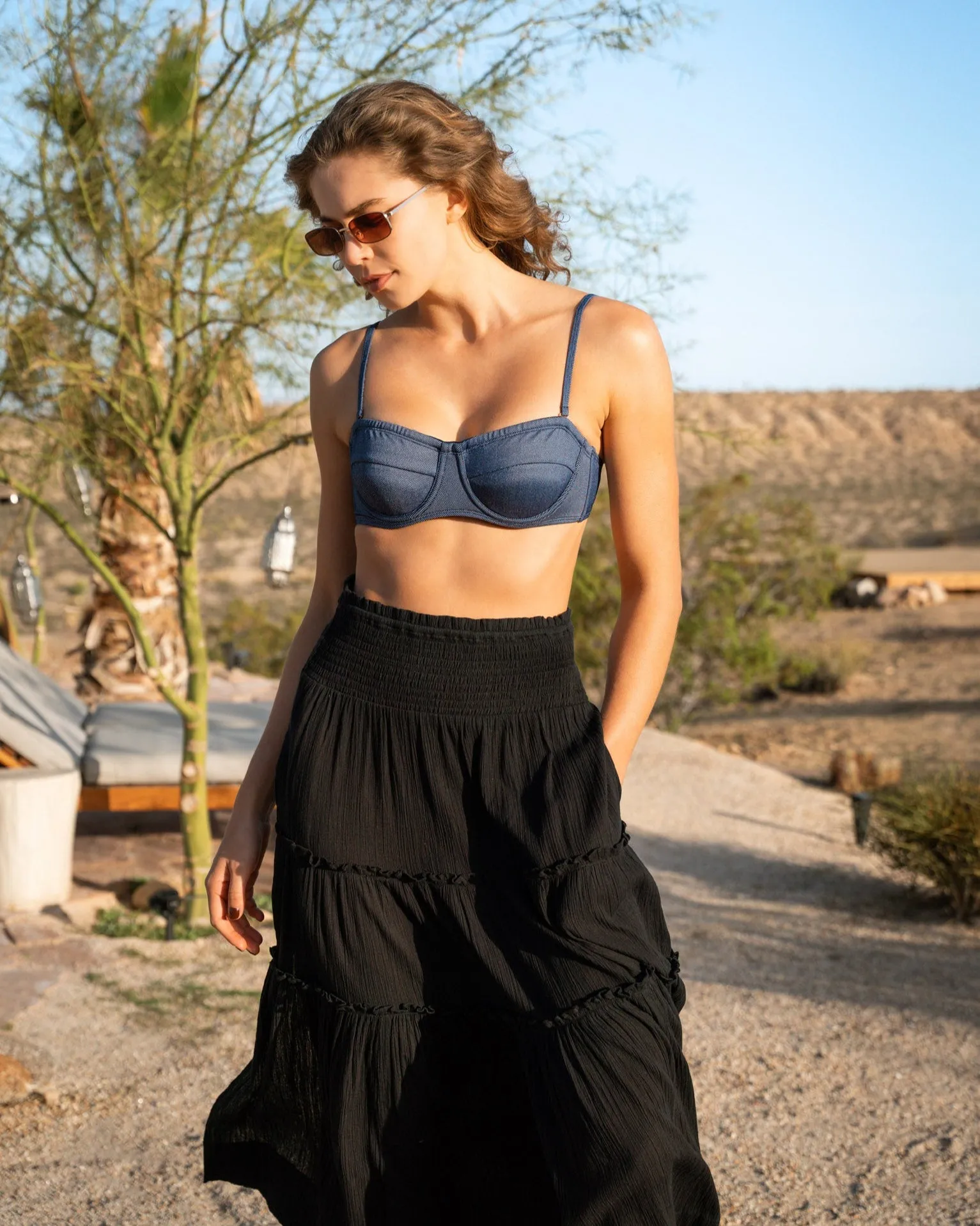 Charlie Skirt In Black sold by Change of Scenery product image thumbnail 2