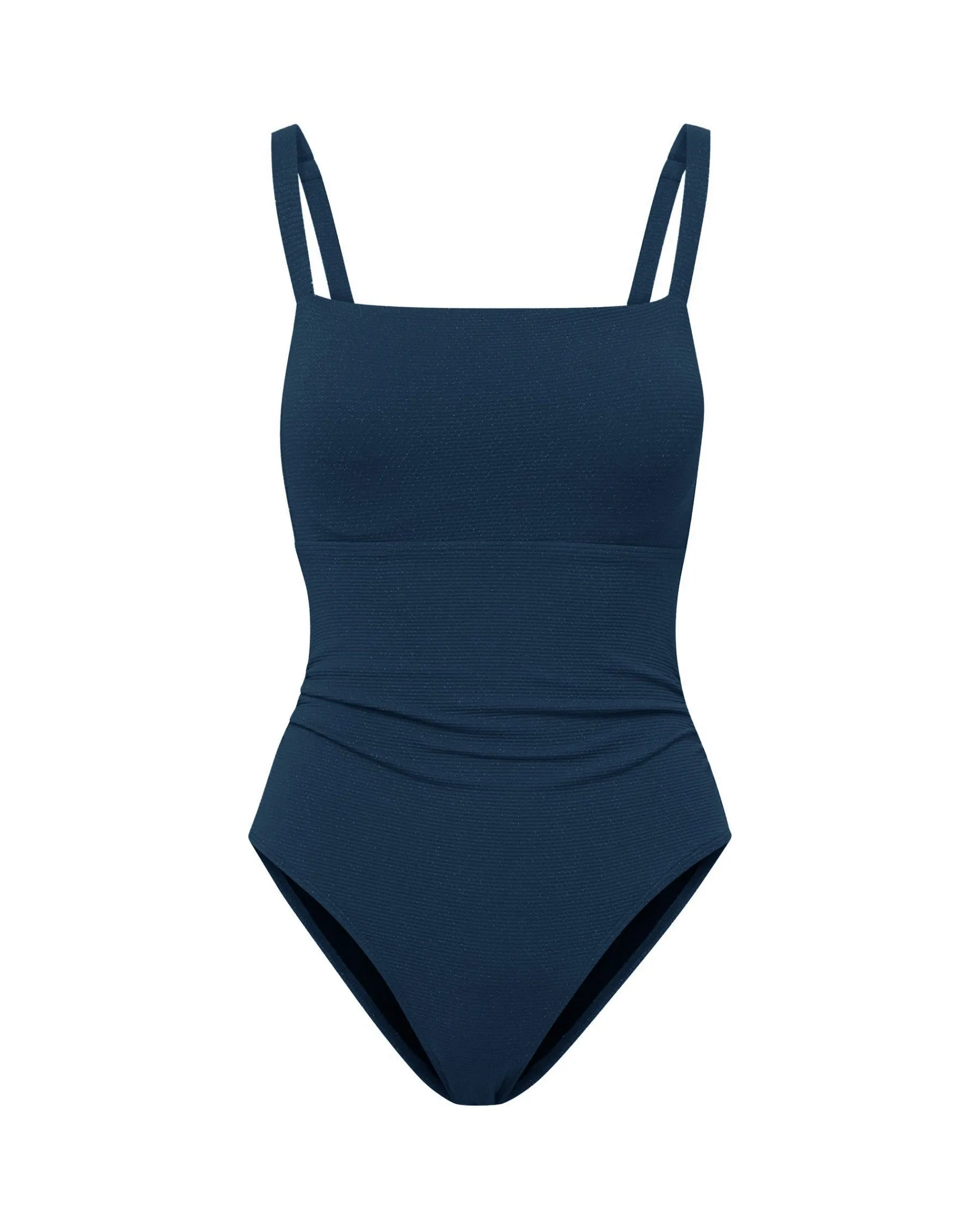 Jori One Piece In Navy Texture sold by Change of Scenery