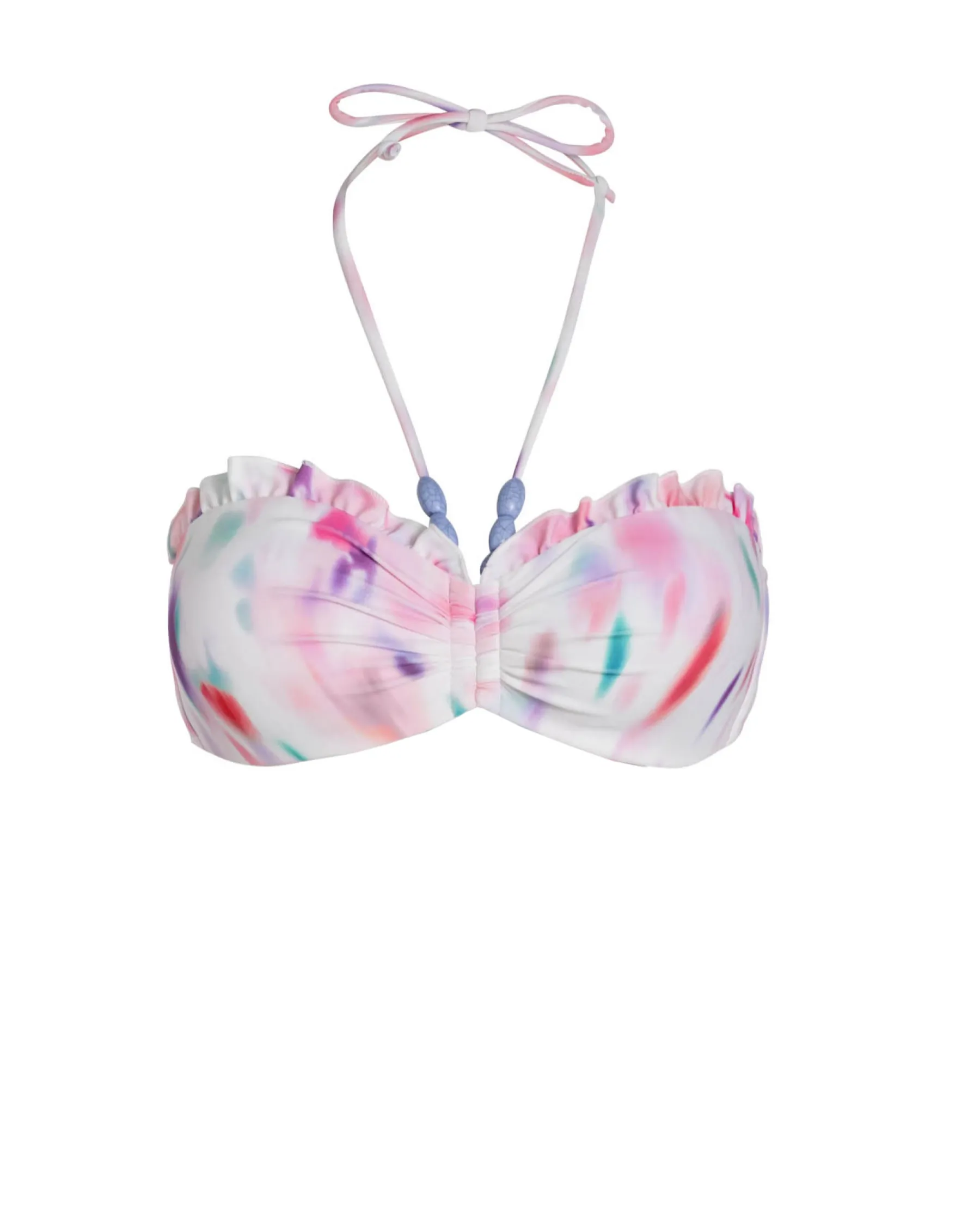 Alexis Top In Hazy Ikat Ivory sold by Change of Scenery