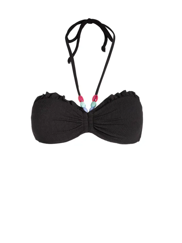 Alexis Top In Black Texture sold by Change of Scenery