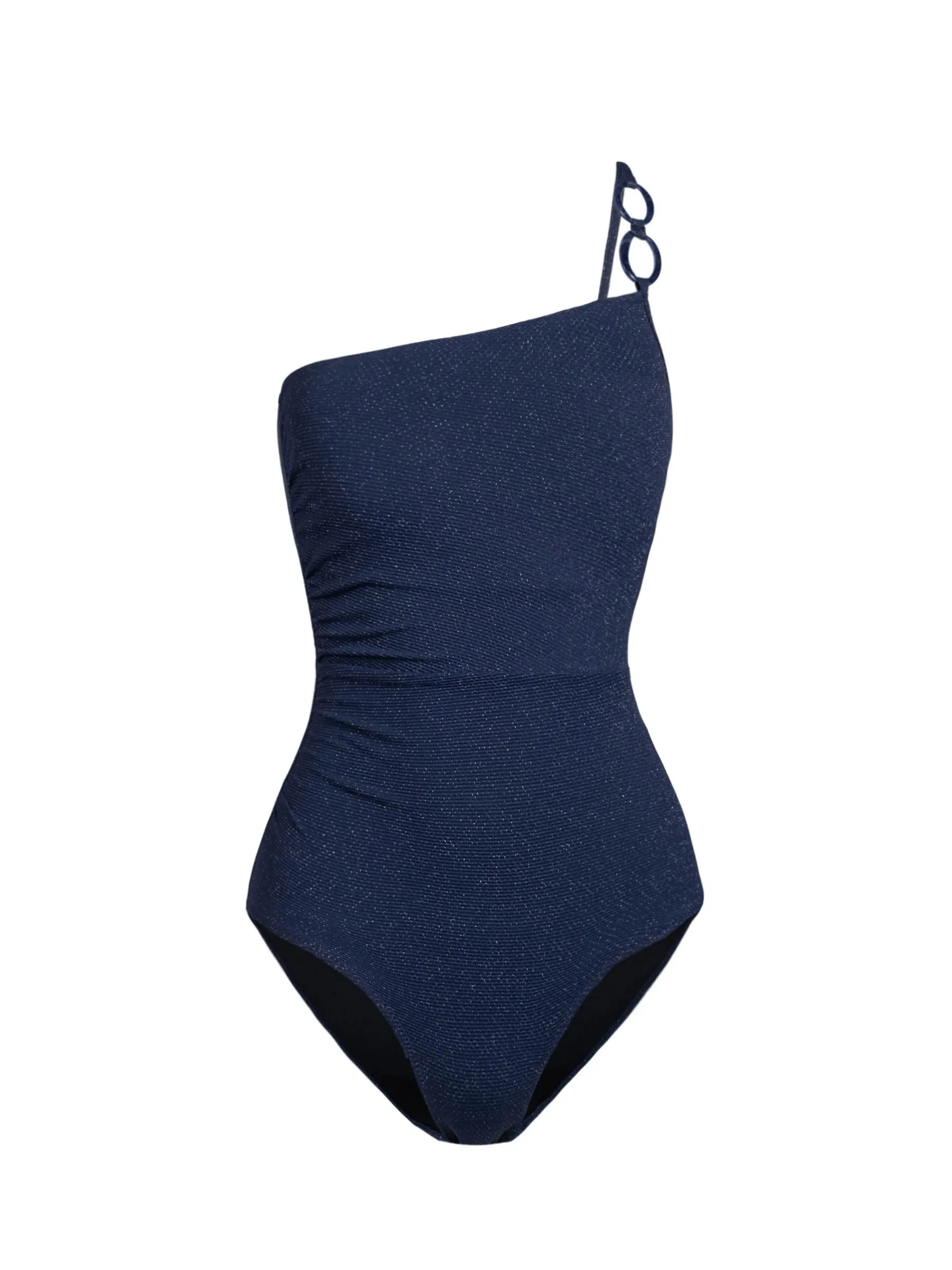 Kara One Piece In Marine Blue Metallic sold by Change of Scenery